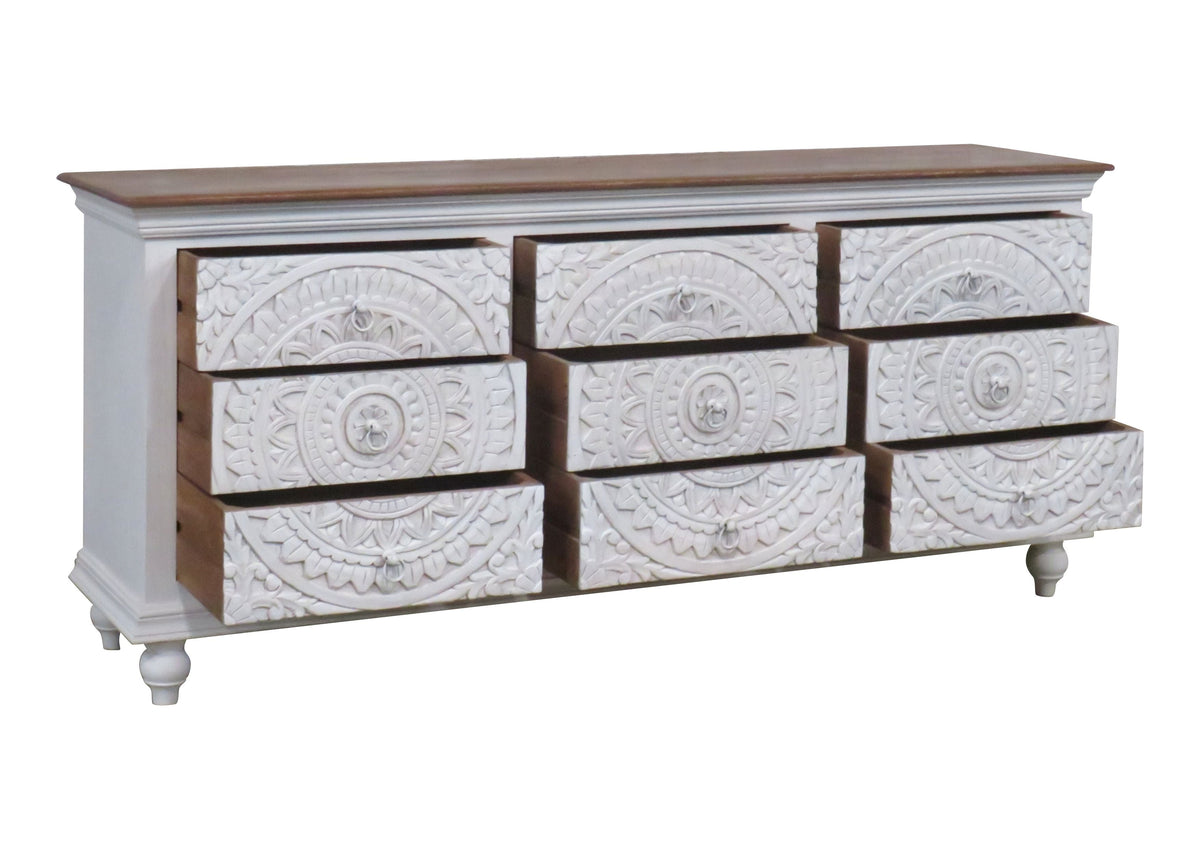 Commode Casa 9 tiroirs