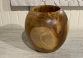 Vase en bois 8x8" NATURE