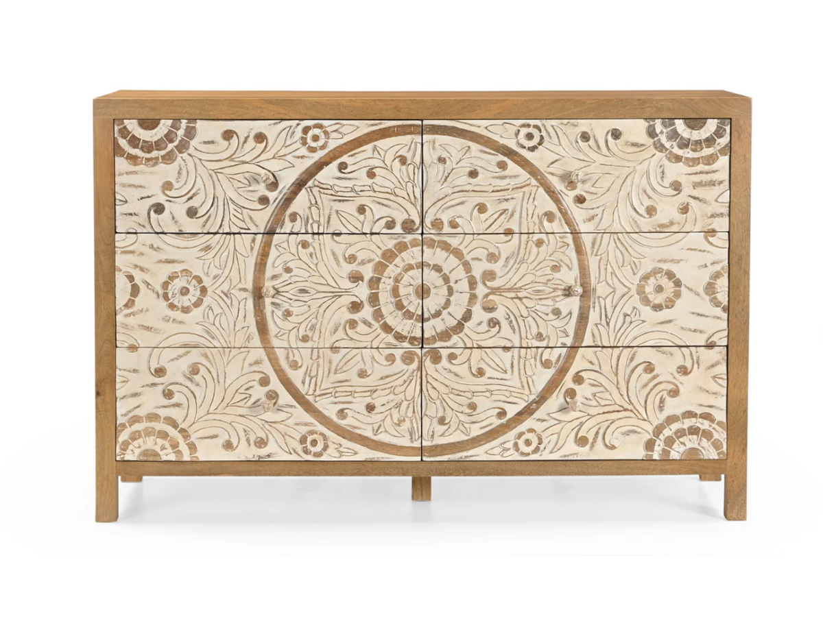 Commode Goa – Manguier massif miel