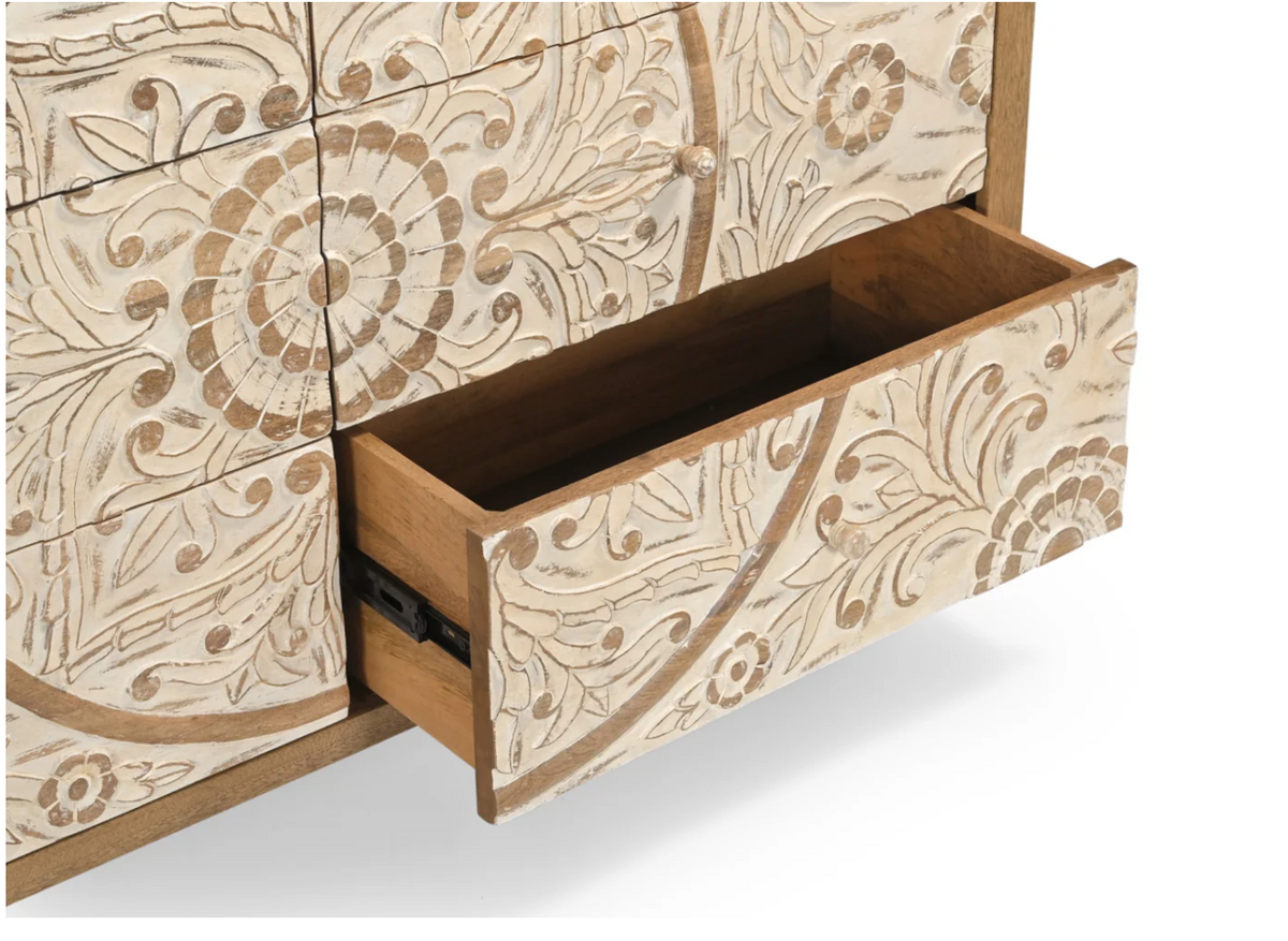 Commode Goa – Manguier massif miel