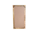 Miroir Kerala 55×28" – Manguier massif naturel