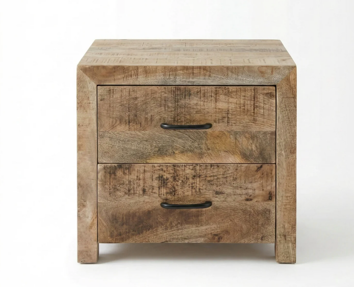 tables de chevet Dhaka — manguier massif