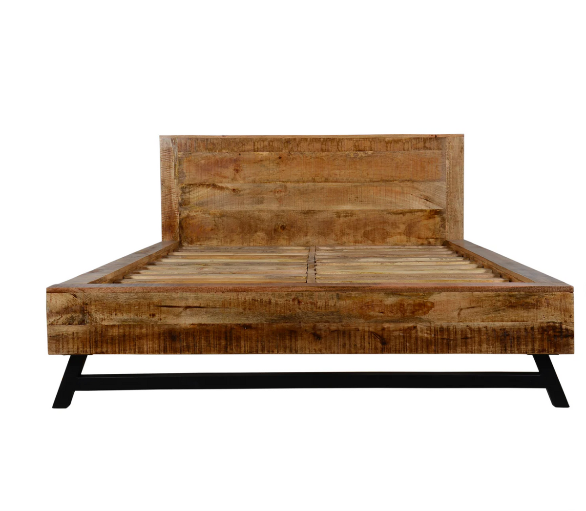 Lit Retro – manguier massif naturel