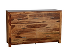 Commode Enzo – Sheesham massif brun
