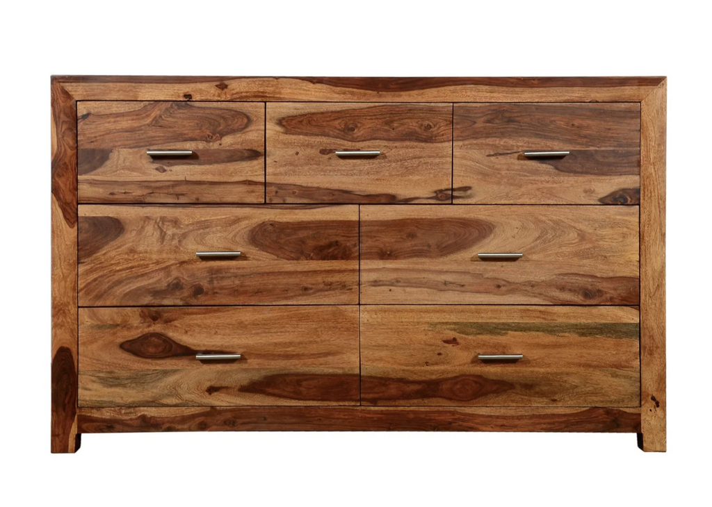 Commode Enzo – Sheesham massif brun
