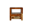 Table de chevet Enzo – sheesham natruel