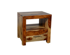 Table de chevet Enzo – sheesham natruel