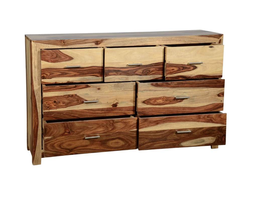 Commode Enzo – Sheesham massif naturel