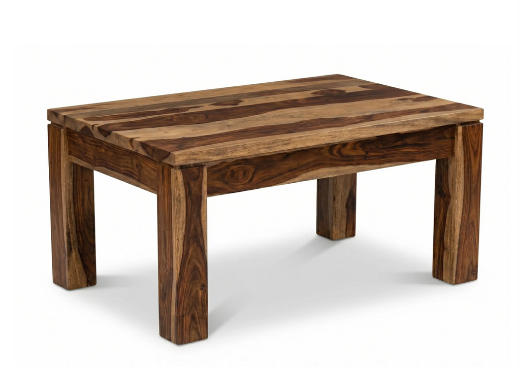 Table de salon Enzo - sheesham naturel
