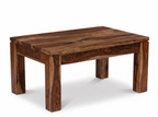 Table de salon Enzo - sheesham naturel