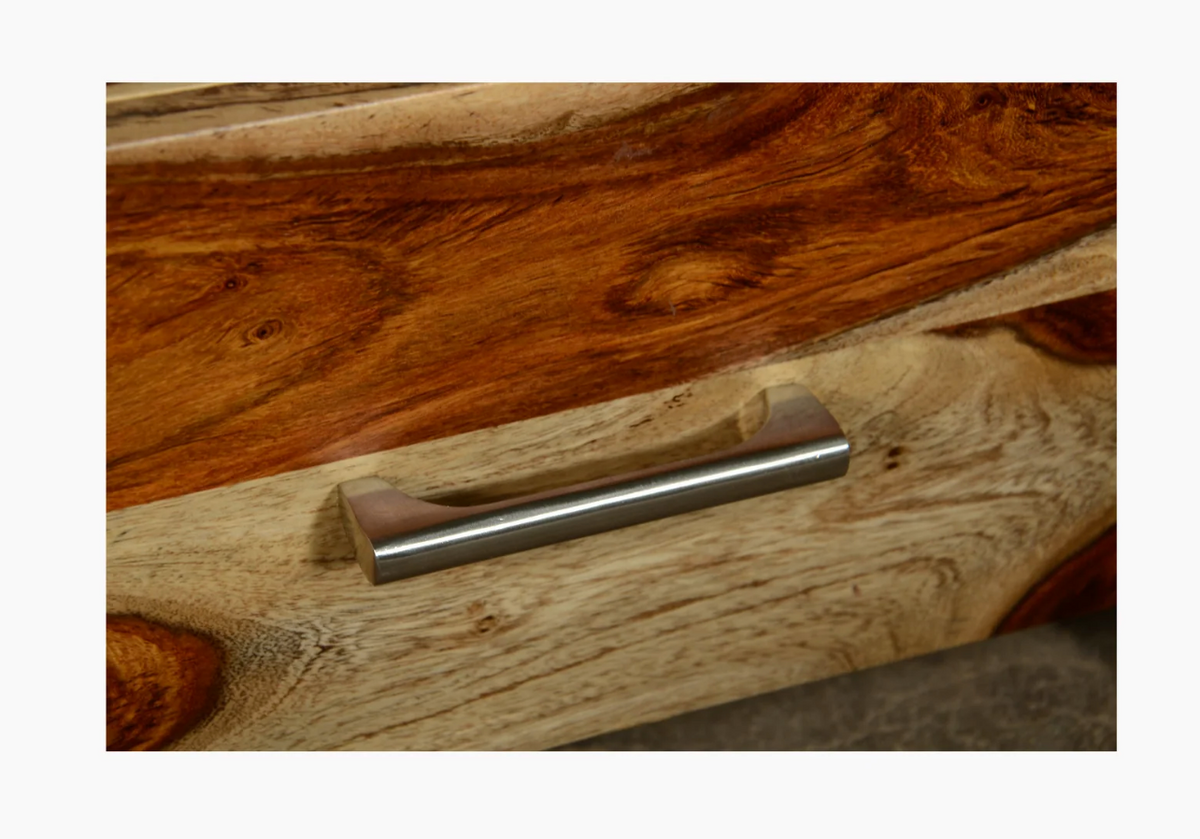 2 tables de chevet Enzo – sheesham naturel
