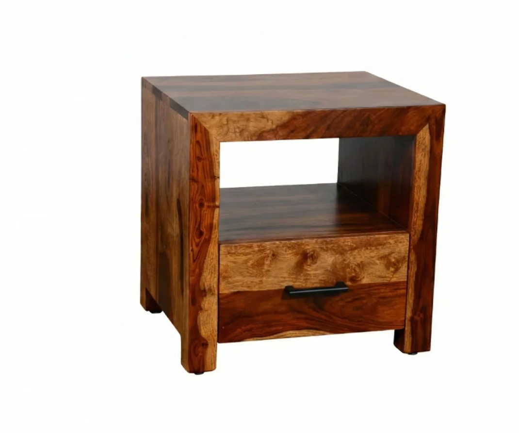 Tables de chevet Enzo – sheesham brun