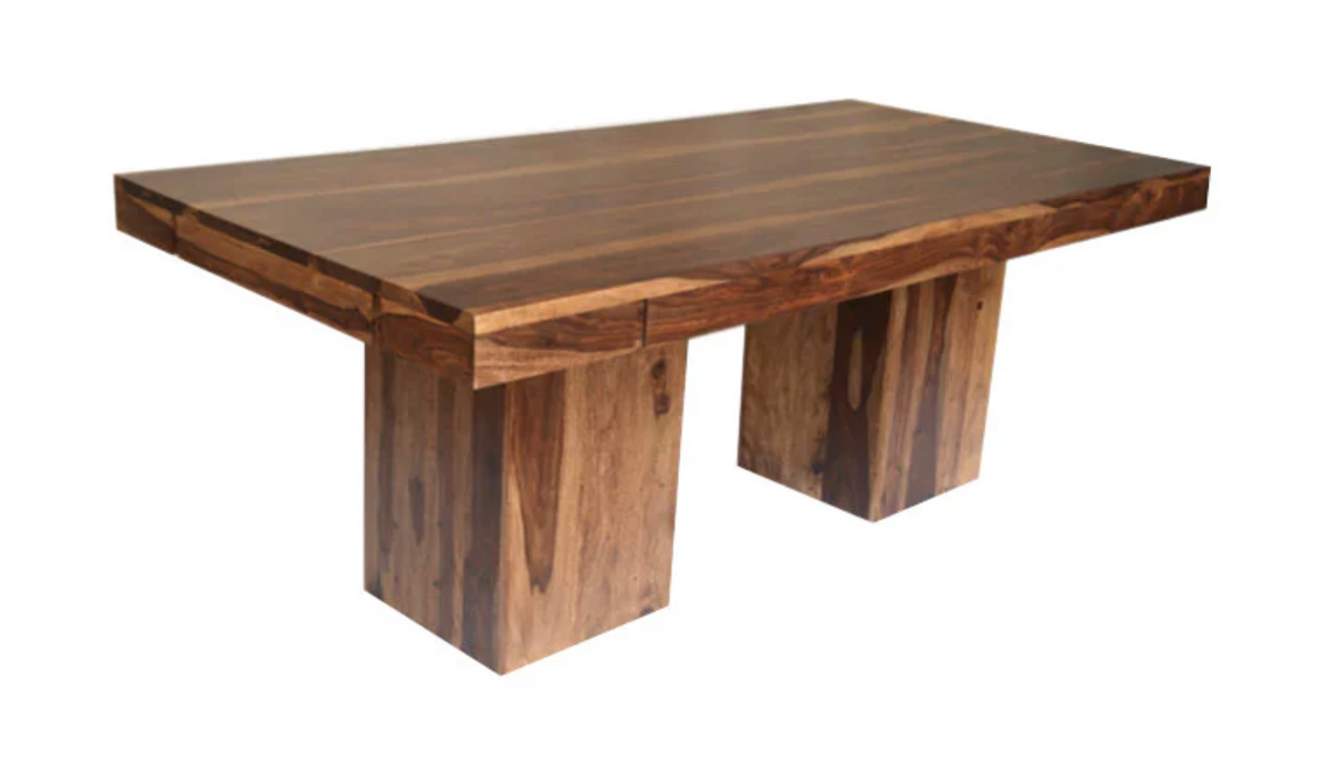 Table à manger bois de rose 80" Enzo