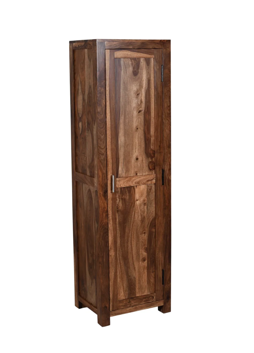 Armoire Enzo 1 porte brun