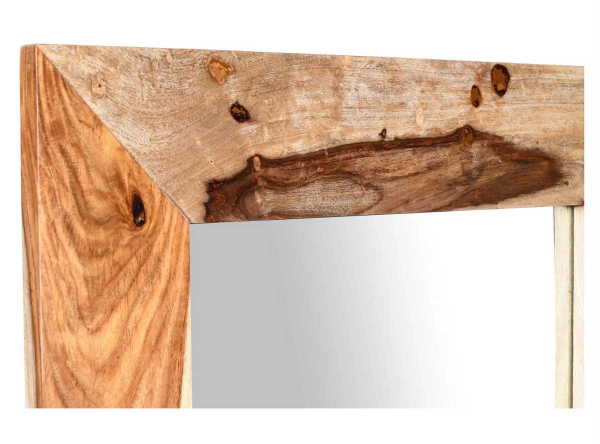 Miroir 71×28" – Sheeham massif naturel