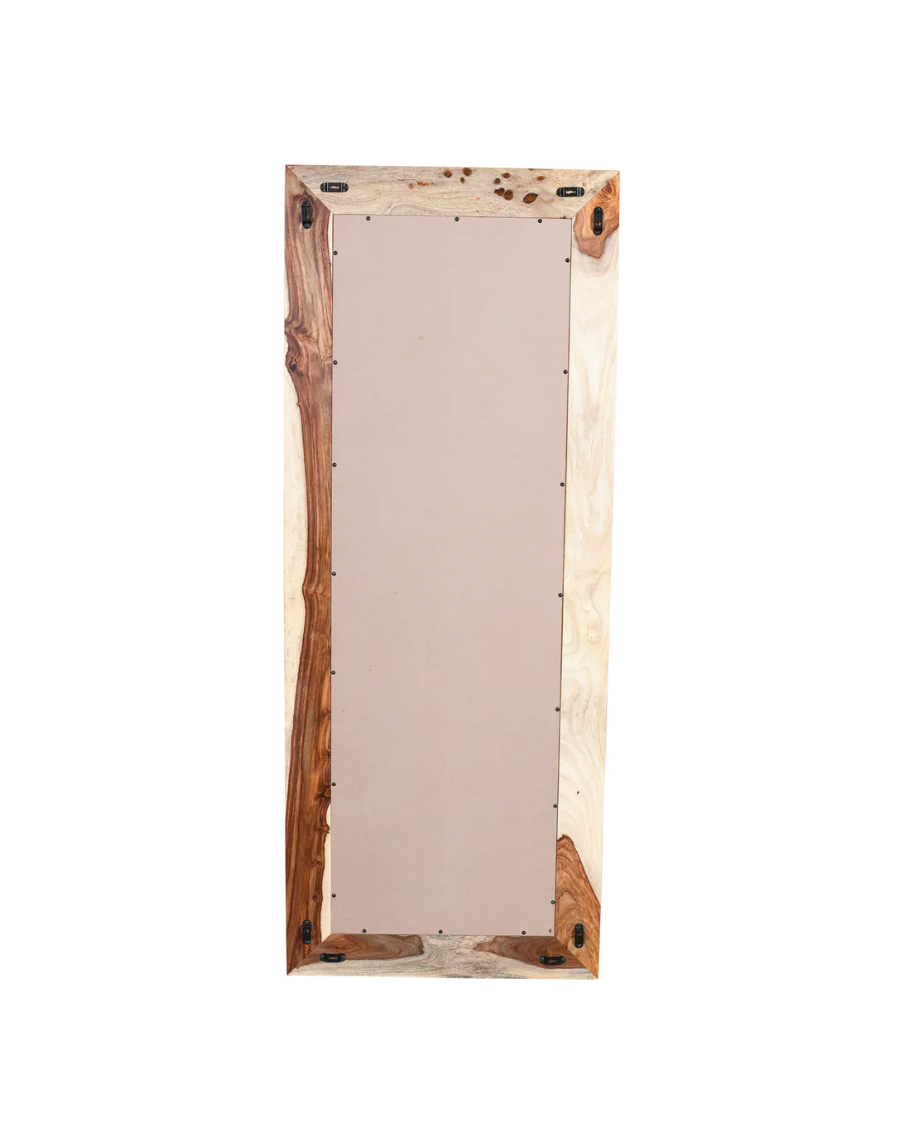 Miroir 71×28" – Sheeham massif naturel