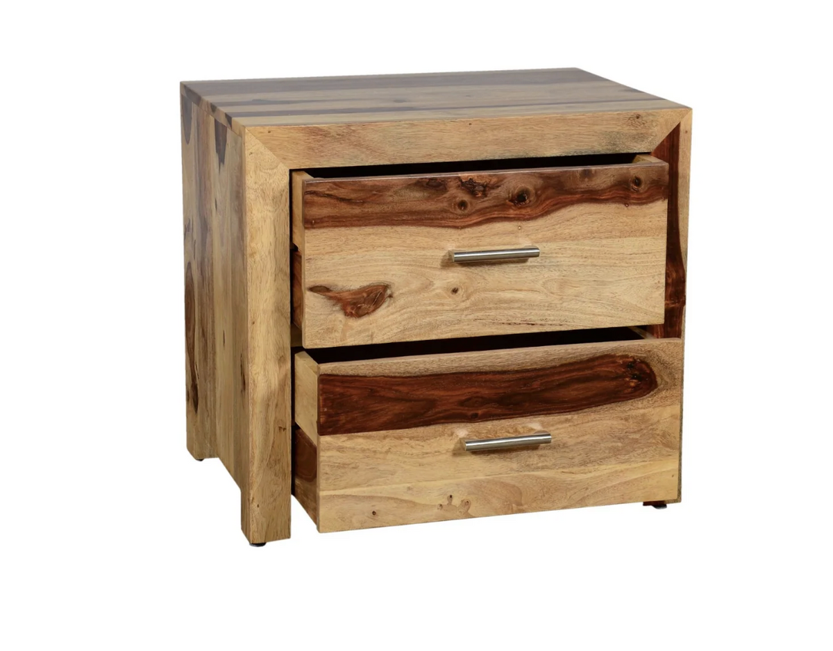 Table de chevet Jamba – sheesham naturel