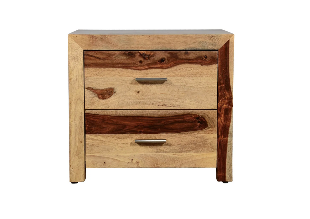 Table de chevet Jamba – sheesham naturel