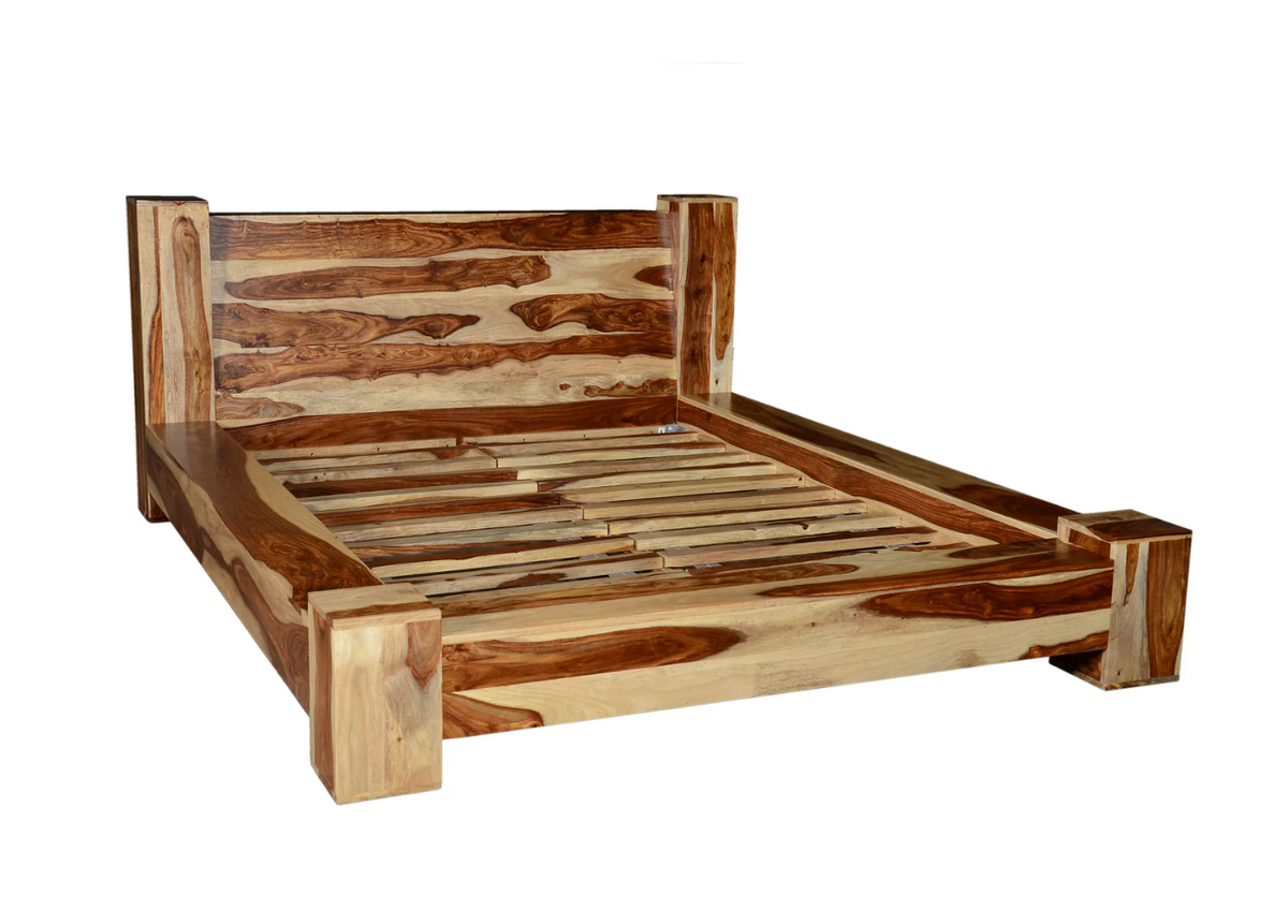 Lit Jamba – sheesham massif naturel