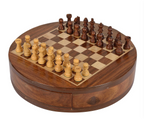 Jeu d'échecs 7" rond