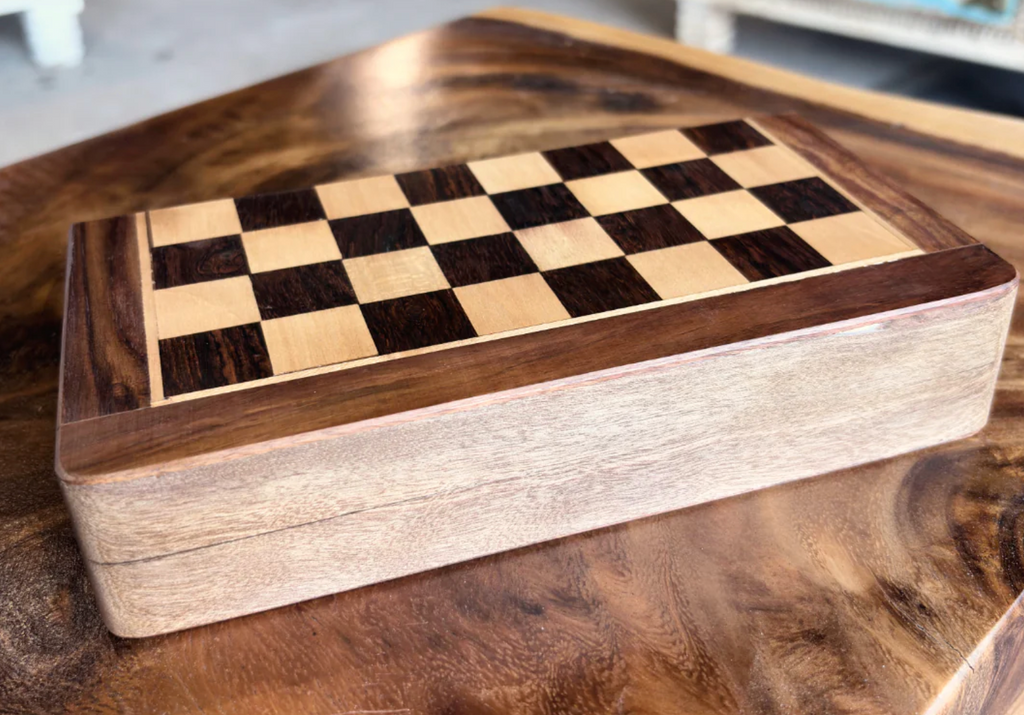 Jeu d'échecs pliable 10" carré