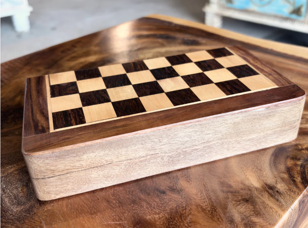 Jeu d'échecs pliable 12" carré