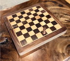 Jeu d'échecs pliable 12" carré