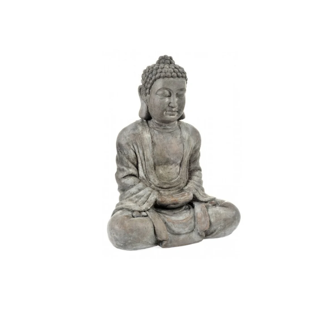 Statue de Bouddha assis en résine