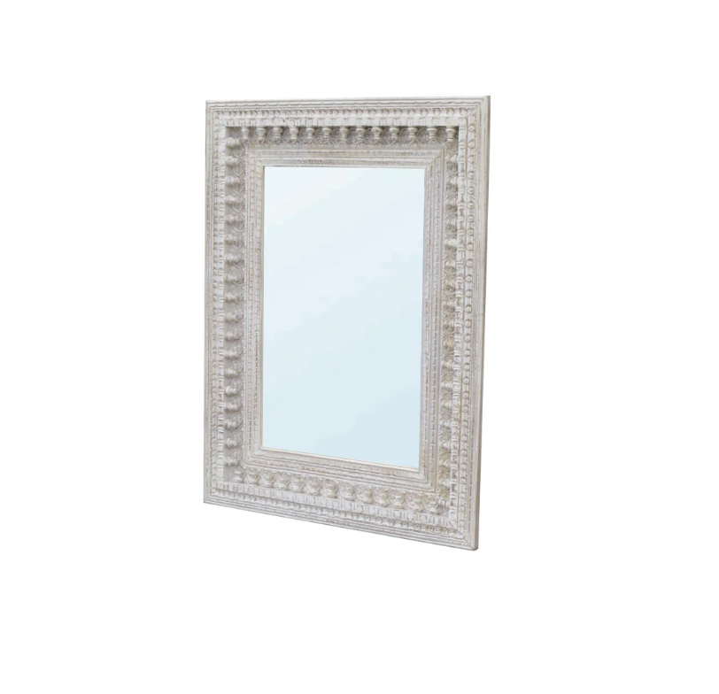Miroir Annapurna – Manguier massif blanc patiné