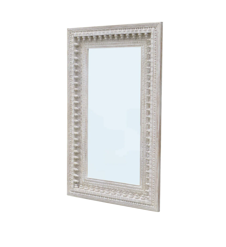 Miroir Annapurna – Manguier massif blanc patiné
