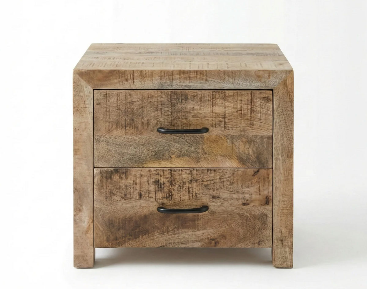 2 tables de chevet Sumara — manguier massi