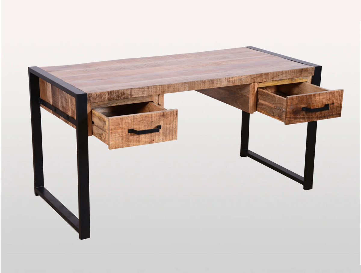 Bureau Factory – manguier massif texturé