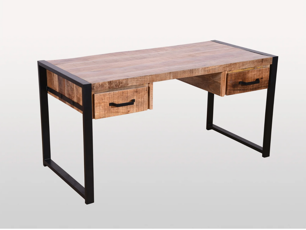 Bureau Factory – manguier massif texturé
