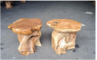 Mushroom Stool High 30 cm