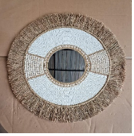 ROUND MIRROR DECO