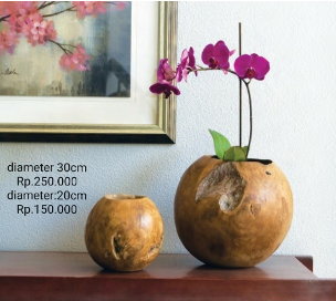 Vase Bowl High 20 cm