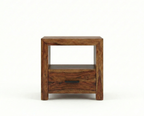 Table de chevet Enzo – sheesham brun